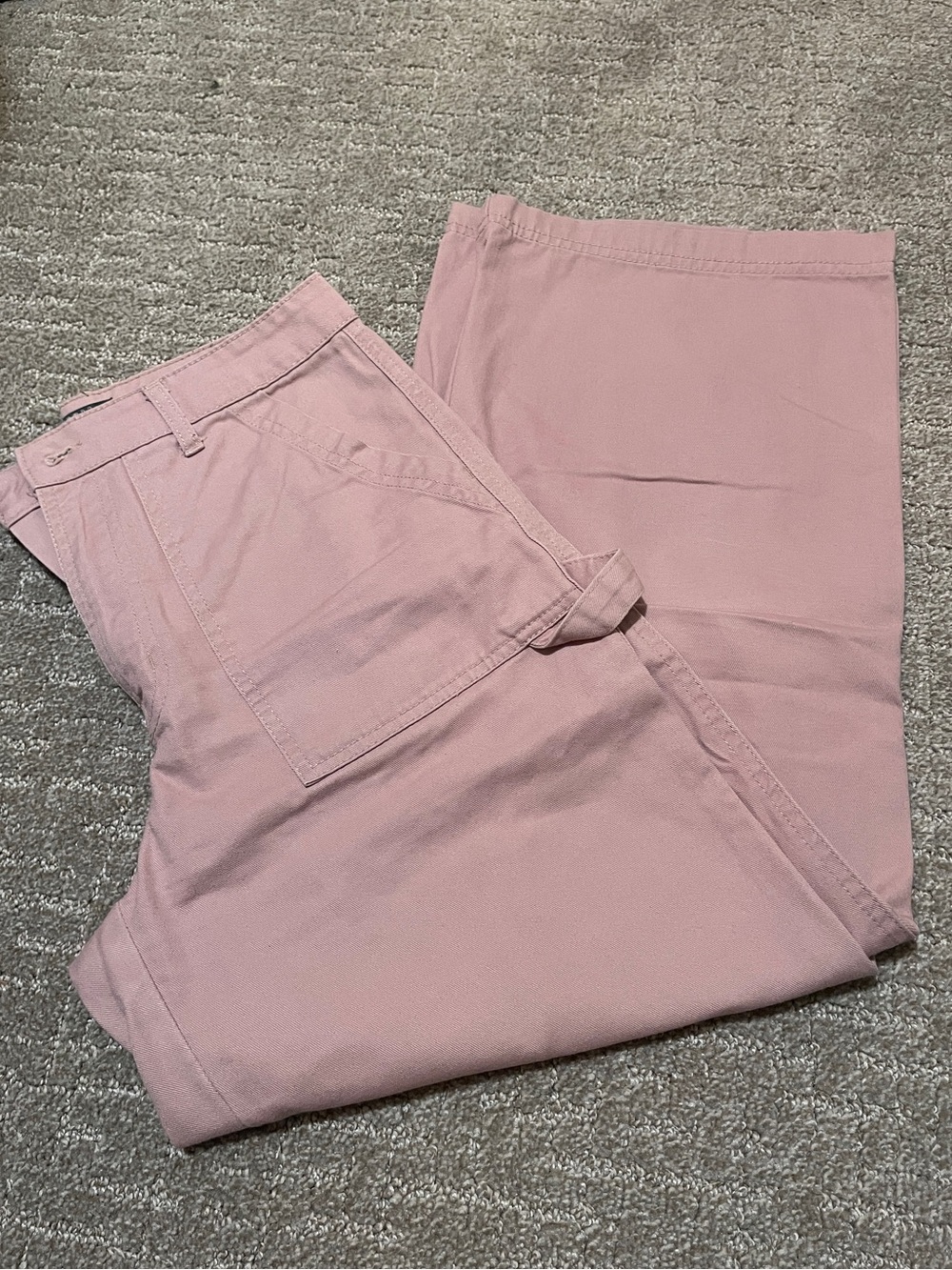 Women’s Wide-Leg Pants in Dusty Pink